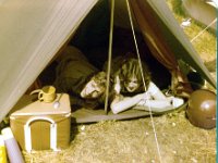 Freienfels 1978-011  Langschläfer Pucke (Pukke?) mit Beischläferin.